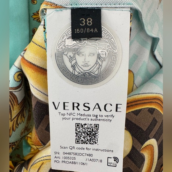 Fendace Barocco Fendi Zucca Monogram Silk Button Up Shirt SOLD OUT everywhere - Picture 12 of 16